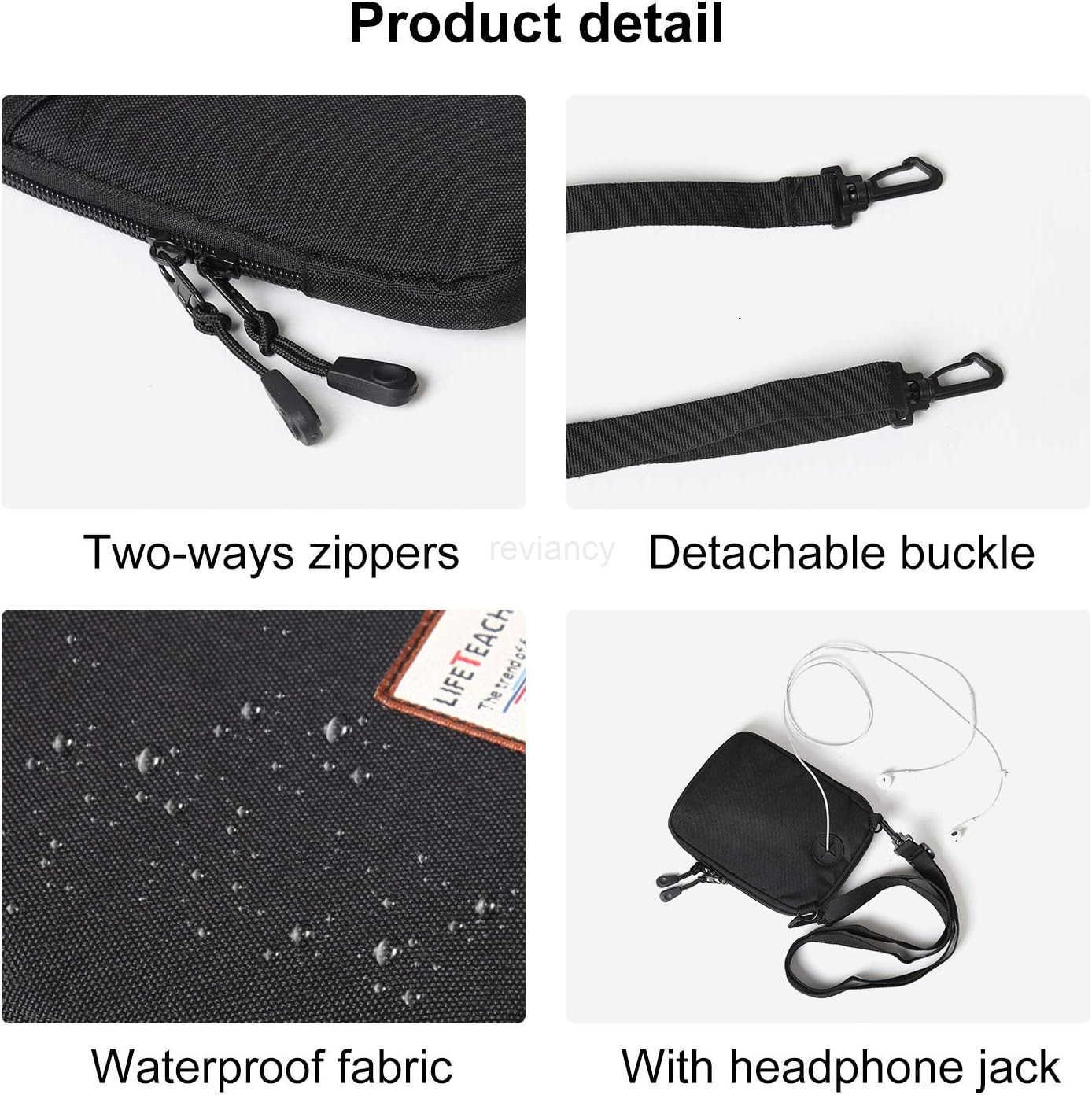 Small Crossbody Bag for Men Mini Messenger Bag Shoulder Bag for Phone PassportW250911