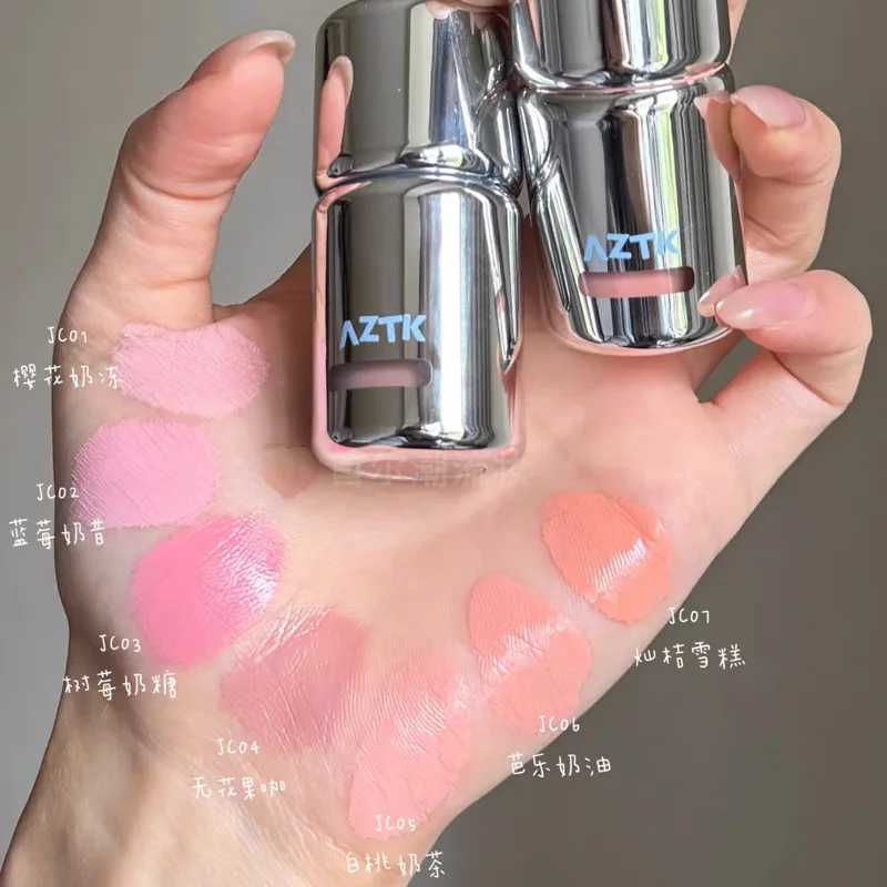 AZTK Liquid Blusher Jello Color Powder JC04 Moisturizing Highlight Beauty Expands Contracts Cheek Matte Face Makeup W250911