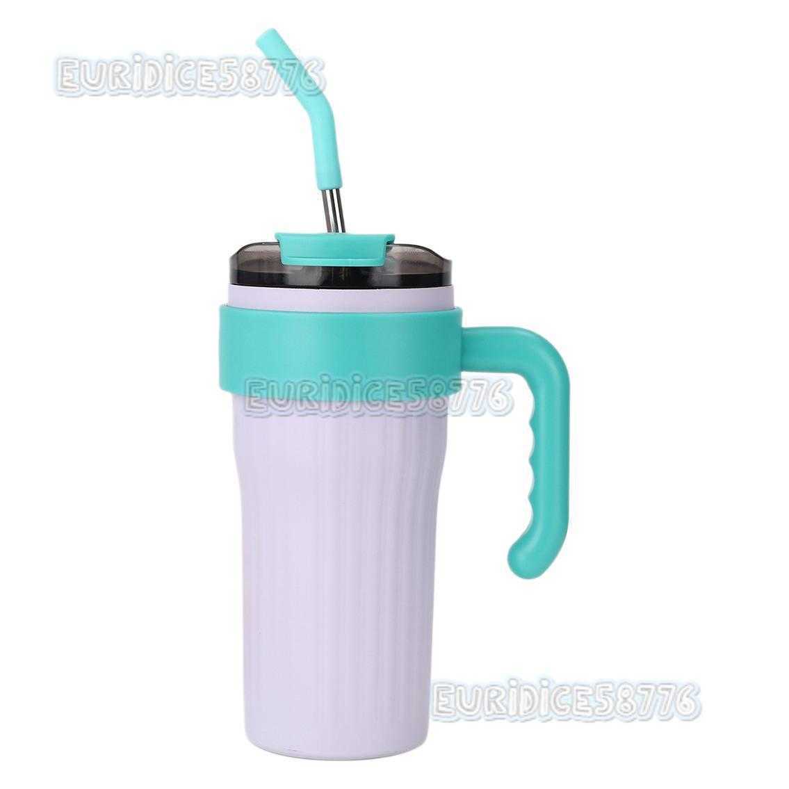 American Food Grade Stainless Steel Insulated Cup High Appearance Handle Coffee Cup Outdoor Doublelayer Ice Cup Car Cup H250911