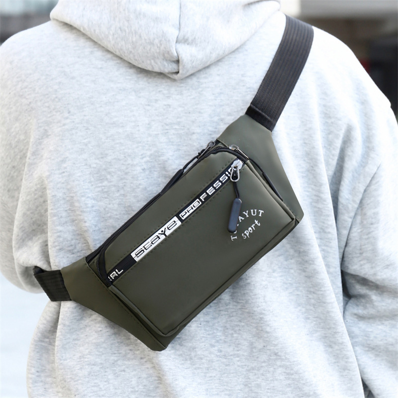 Waist Bag Luxury Bag New Men S Chest Bag Casual Outdoor Worksite Free Shipping Mobile Phone Bag Portable Versatile Single Designer Bag Shoulder Crossb