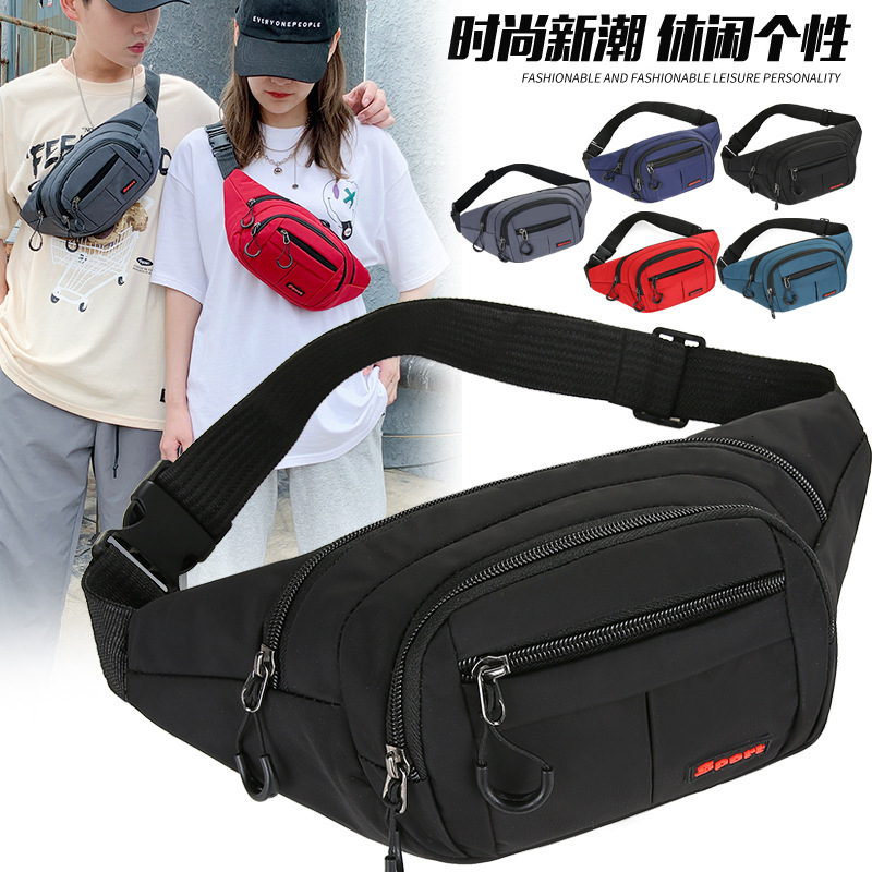 Fashion Designer Bag Sports Shoulder Bag New Chest Luxury Bag Free Shipping Bag Korean Style Running Fitness Bag Crossbody Bag Casual Fashion Phone Wa