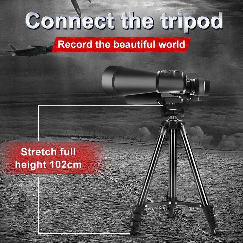 X Powerful Binoculars Long Range Telescope Zoom HD BAK High Magnification Professional Monocular For Hunting Tourism