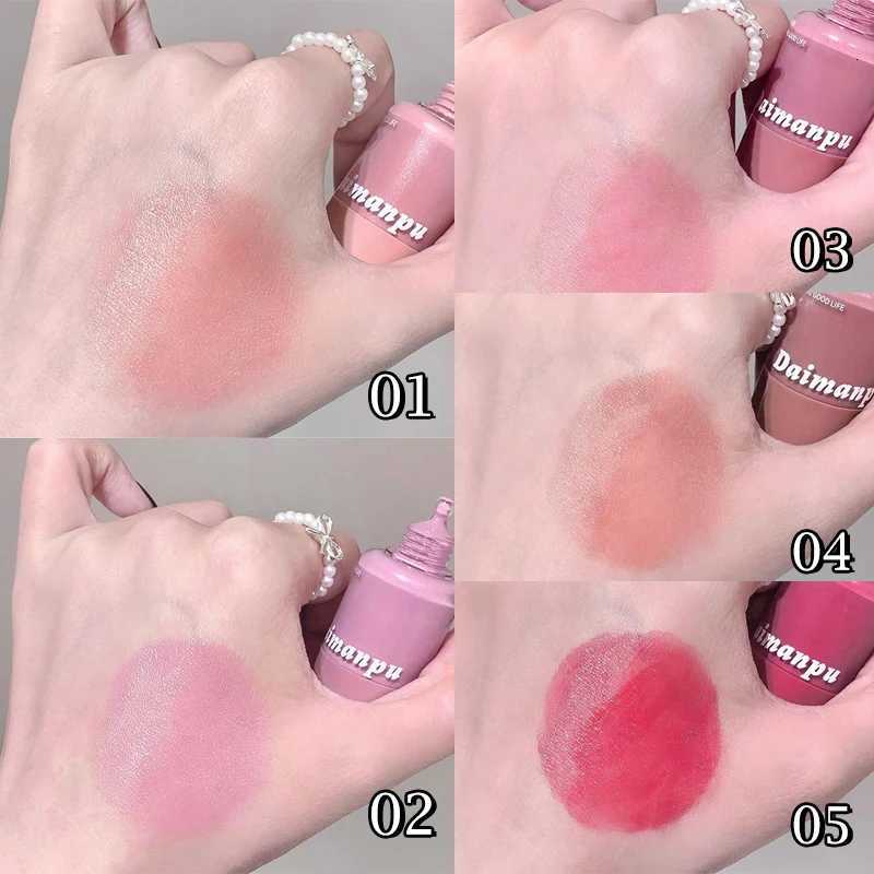 Vitality Pink Pressed Blush Liquid Water Light Expansion Color Cheek Tint Makeup Rouge W250911