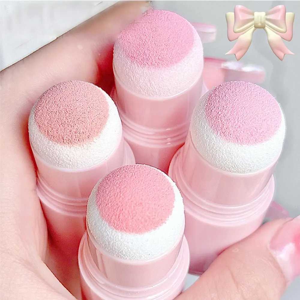 Natural Pink Color Cappuvini Blusher Stick Face Blusher Patting Powder Blusher for Cheeks Cute Korean Style W250911