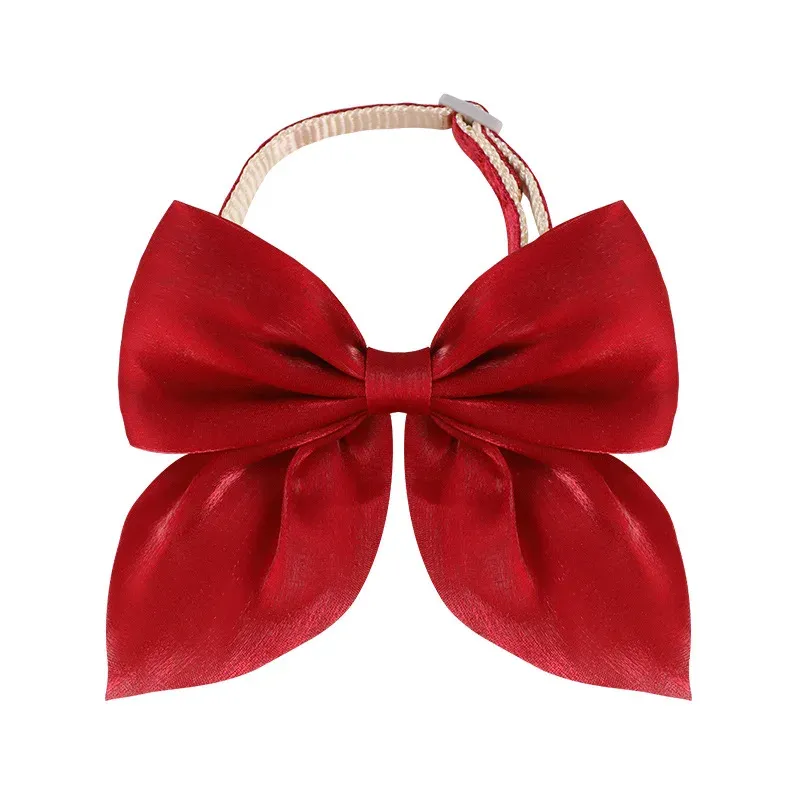 Cat Adjustable Collar Pet Bow Tie Collars for Small Cats Dogs Fashion Fancy Kitten Necktie Buckle Necklace Pet Accessoreis