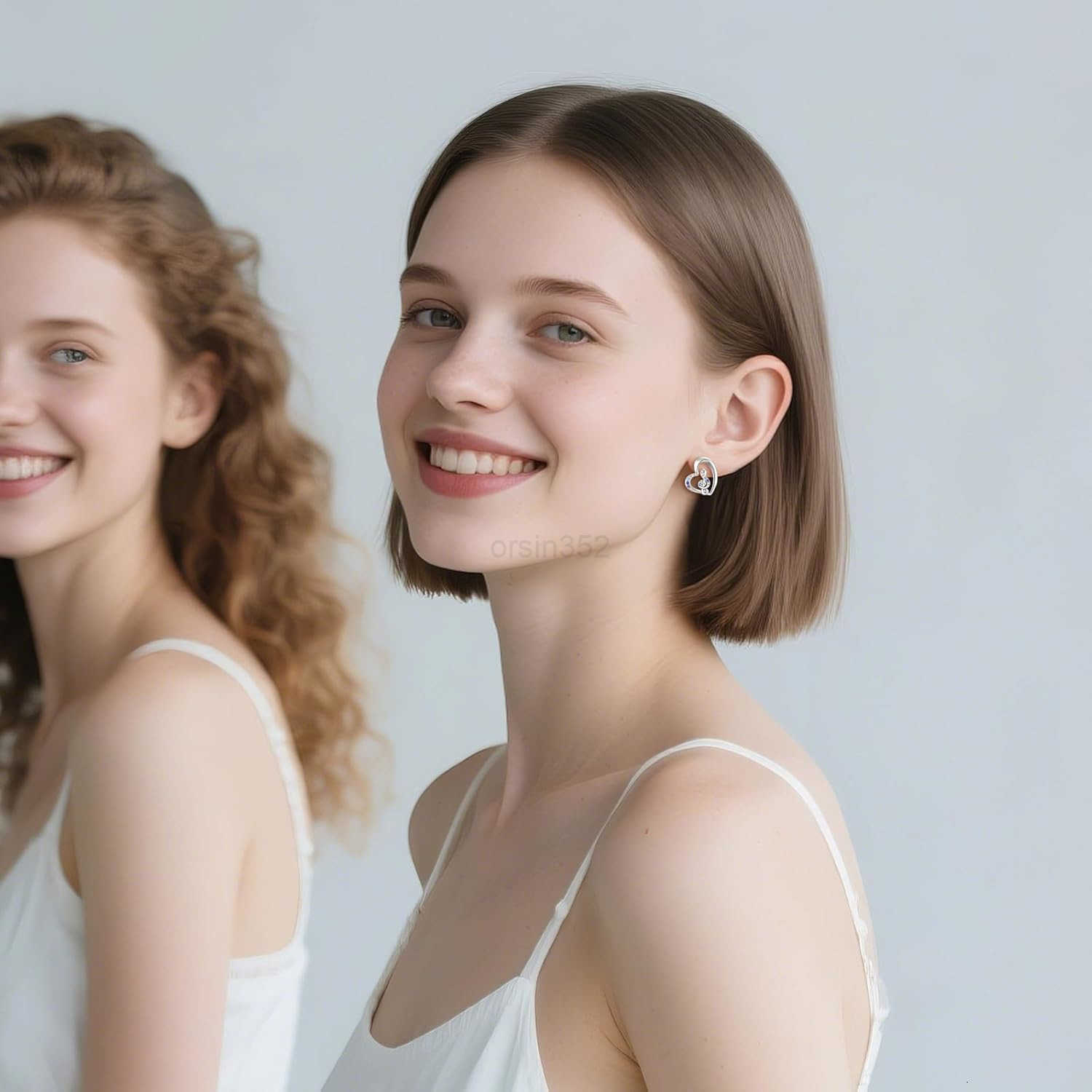 Music Earrings Studs for Women S925 Sterling Silver Musical Note Earring Gift Musical Gift for Music LoversW250911