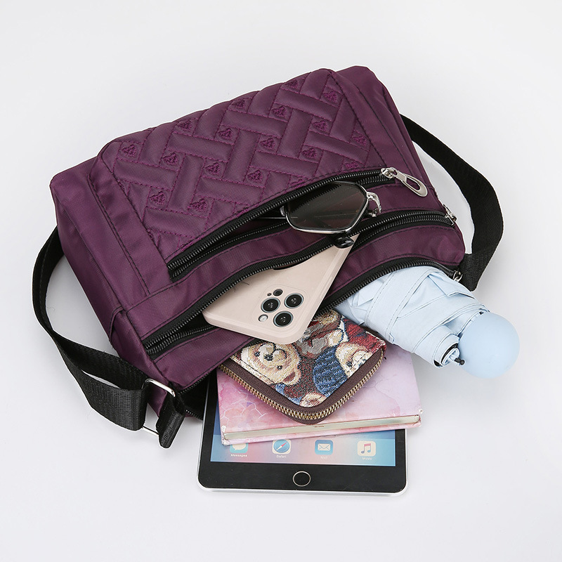 New Designer Bag Capacity Shoulder Bag Luxury Free Shipping Bag Outdoor Travel Multi Compartment Crossbody Bag Commuting Travel Lightweight Middle Age