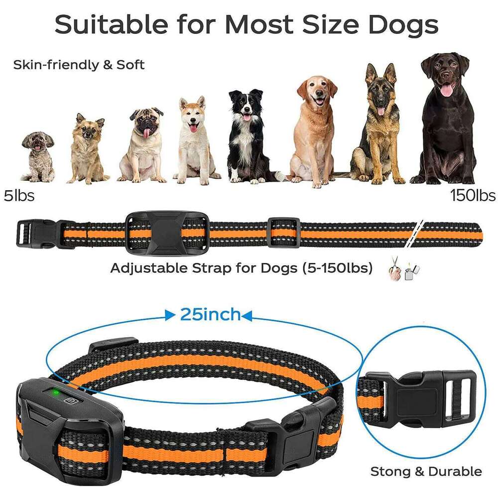 designer brand Ft Electric Dog Training Collar Remote Control Waterproof Pet BehaviorFor lbs Puppy With Shock Vibration