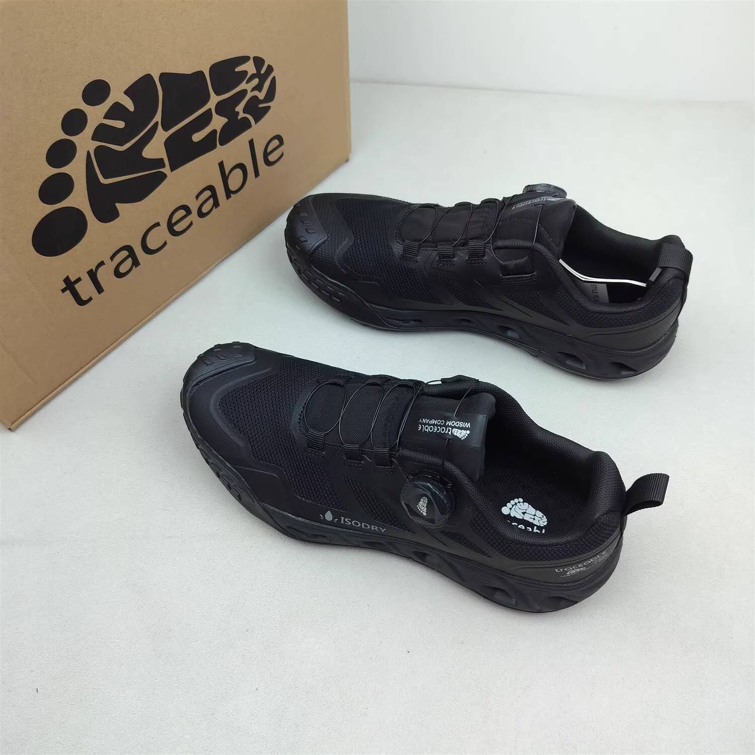TGPL Traceable Big Foot Stream Men Summer Quick-Dry Breathable Amphibious Wading Rotating Buckle Hiking Shoes Women