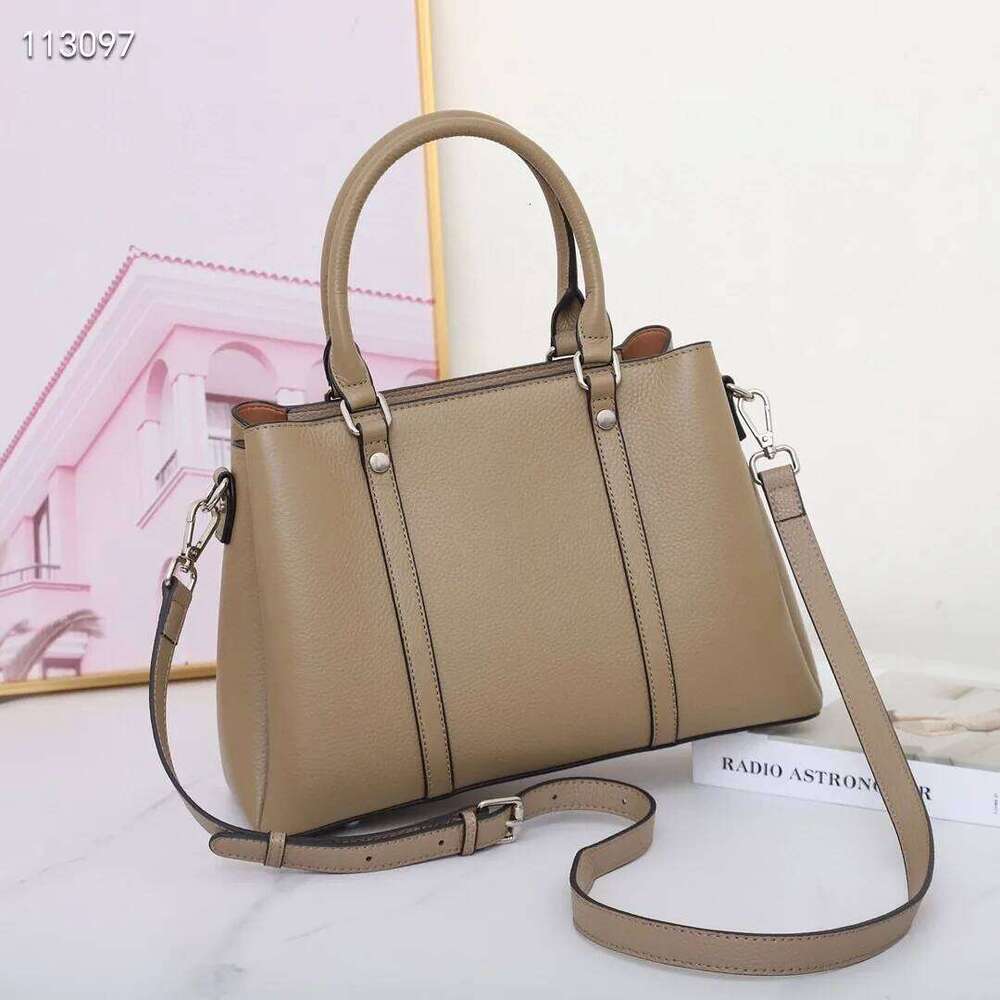 New Genuine Tote Bag Large Cow Leather Handbag Women Fashion Ladies Cowhide Shoulder Or Crossbody Bags