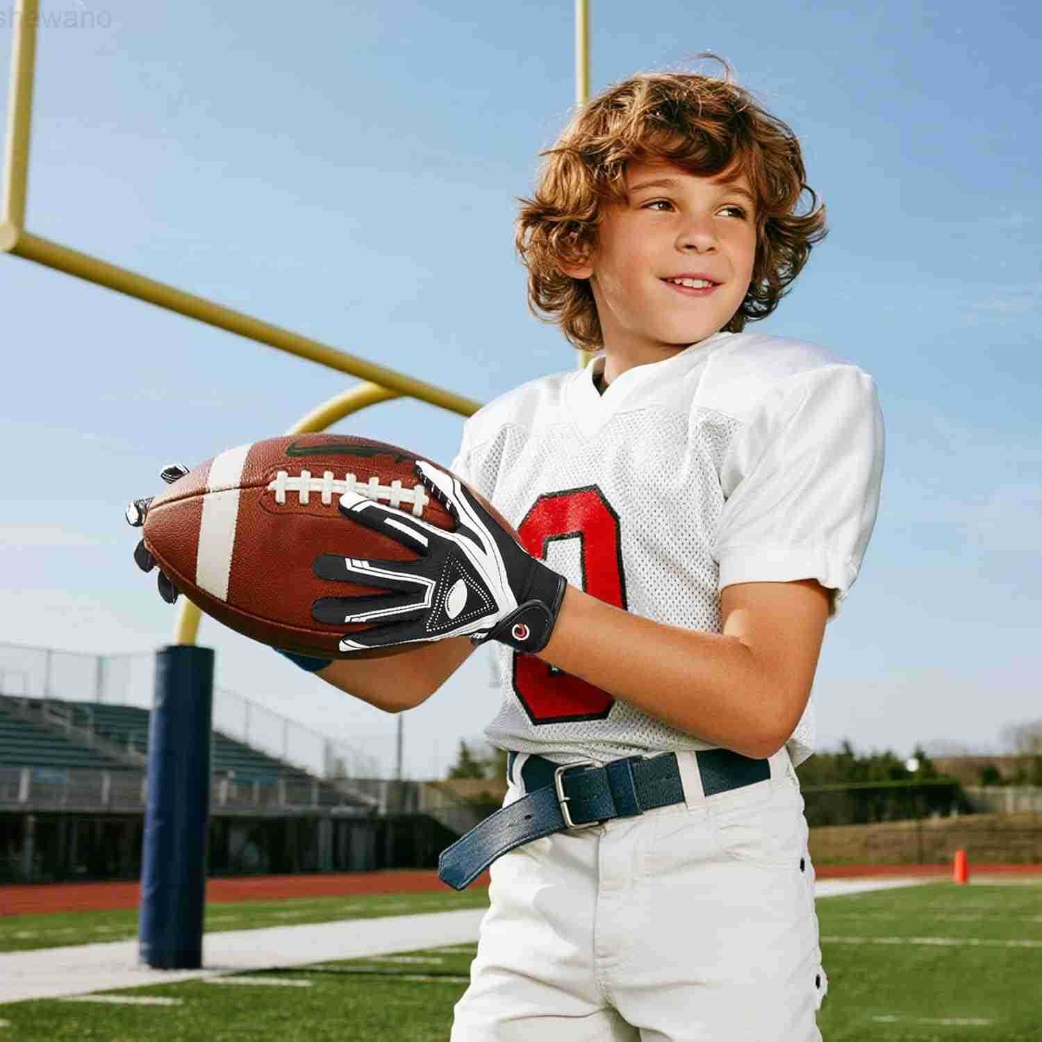 Football Gloves UltraSticky Receiver Gloves for Kids for BoysGirlsW250911