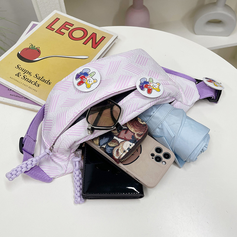 Korean Designer Bag Style Ins Student Fashion Chest Bag Large Capacity Lightweight Multi Layer Luxury Bag Single Shoulder Crossbody Bag Free Shipping 