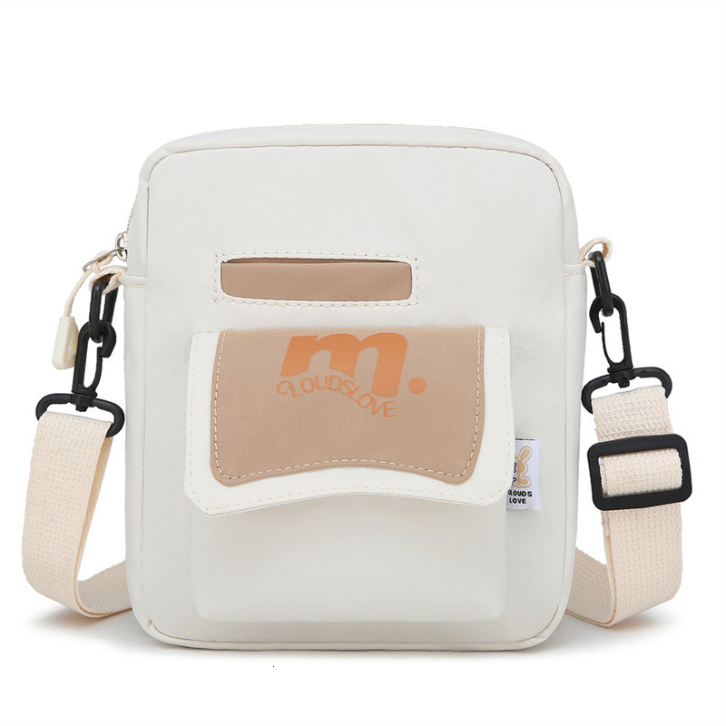 Casual Korean Style Trendy New Luxury Bag Single Shoulder Bag College Style Free Shipping Crossbody Designer Bag Outdoor Travel Backpack