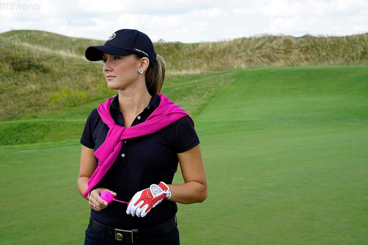 Friction Womens CompressionFit Synthetic Golf Gloves Universal FitW250911
