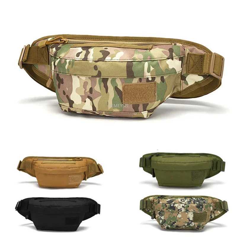 800D Waterproof Oxford Waist Bag Mens Hunting Fishing Accessories Waist Packs Camouflage Tactical Tolls Chest Bag Z250911
