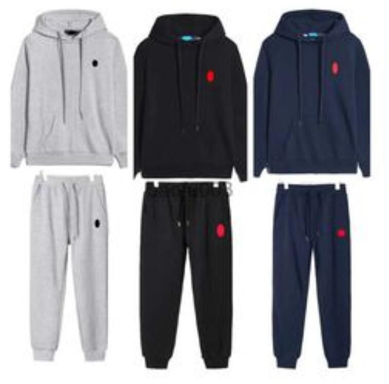 designer Mens small horse Tracksuit high quality luxury Hip Hop Sweatshirts Sweatsuit Sleeved Two piece Set Jogging girls boys clothes