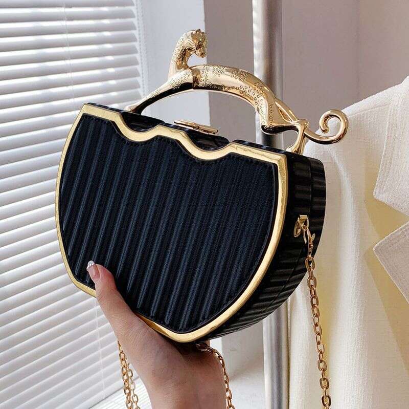 Female Designer Stripe Printed Women's Handbag Fashion Chain Crossbody Bag Box Tote 2022 Summer New Ladies Shoulder Purse