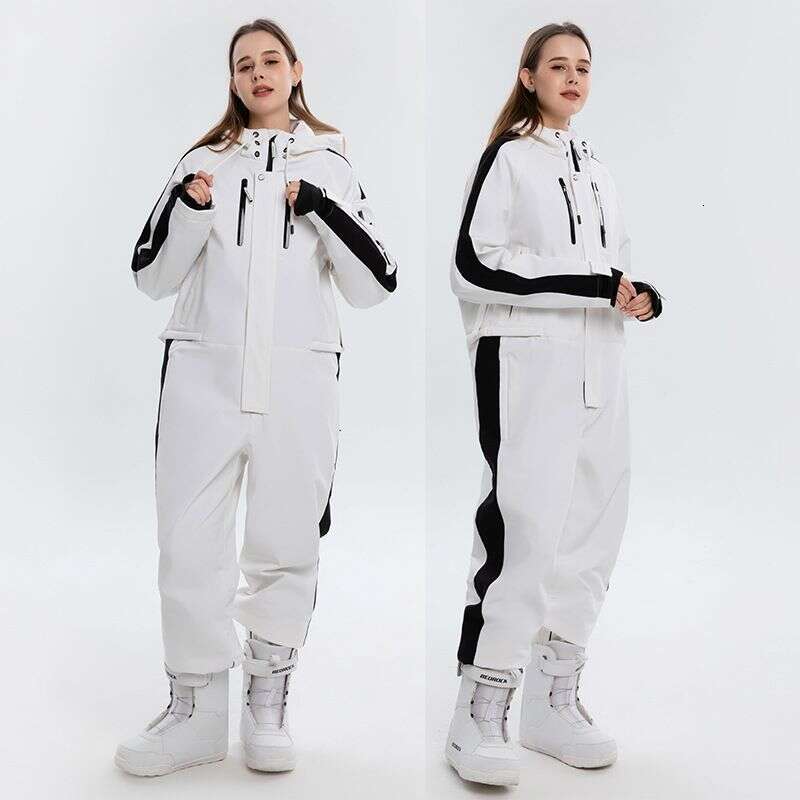 Ski Suit Set One-Piece Adult Windproof Waterproof Warm Outdoor Gear Snowboard Jacket