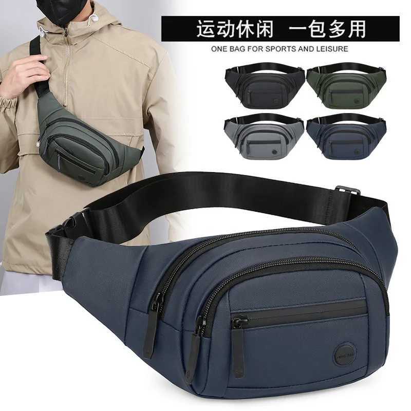 Lightweight chest bag mens new sports waist bag mobile phone bag waterproof crossbody bag multifunctional travel bag Z250911
