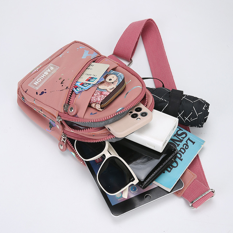 Women S Chest Luxury Bag Versatile New Trend Designer Bag Oxford Cloth Single Shoulder Free Shipping Crossbody Bag Fashion Travel Small Chest Backpack