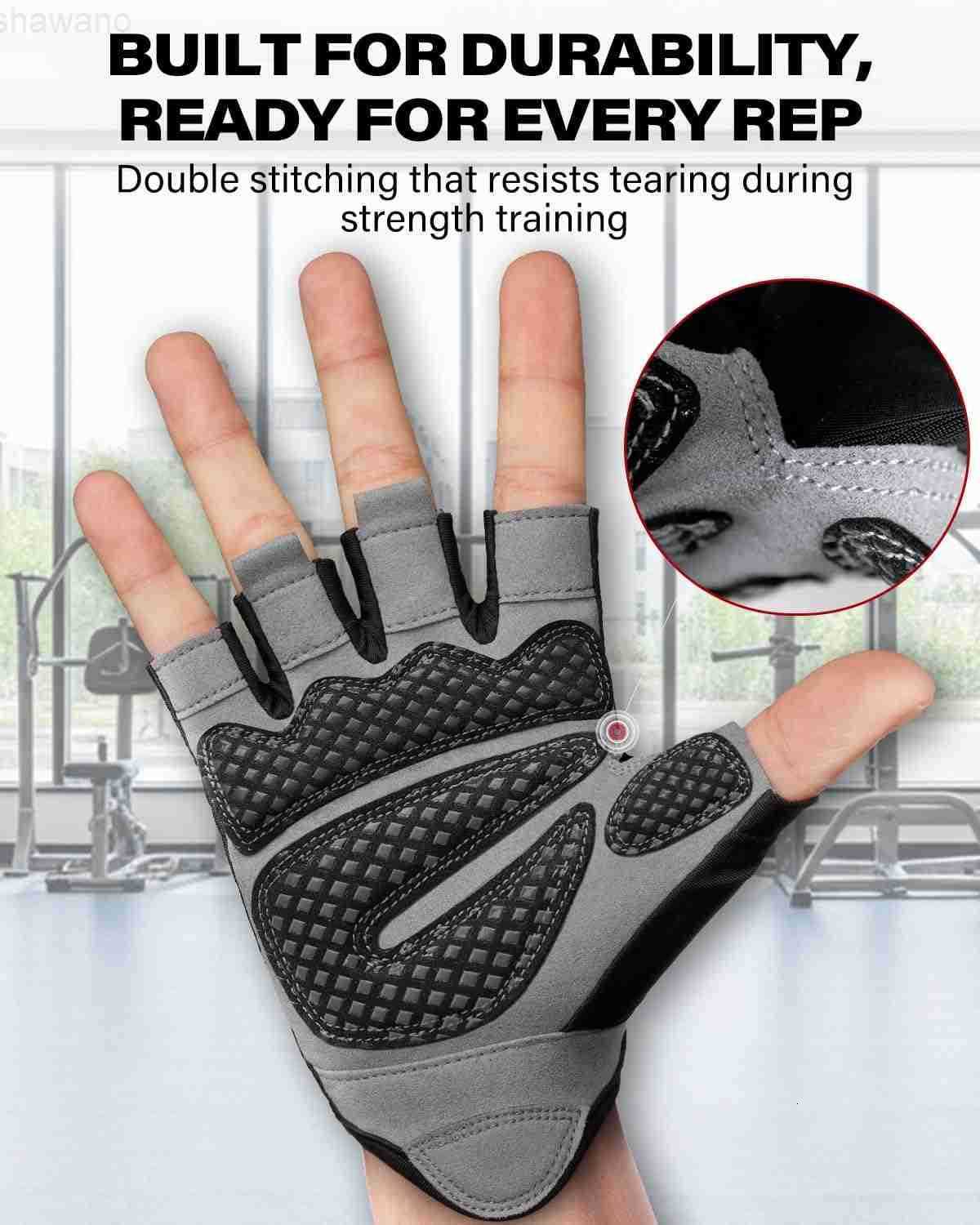 Workout Gloves for Men and Women Weight Lifting Gloves with Excellent Grip Lightweight Gym Gloves for Weightlifting Cycling Exercise Crosstraining Pul