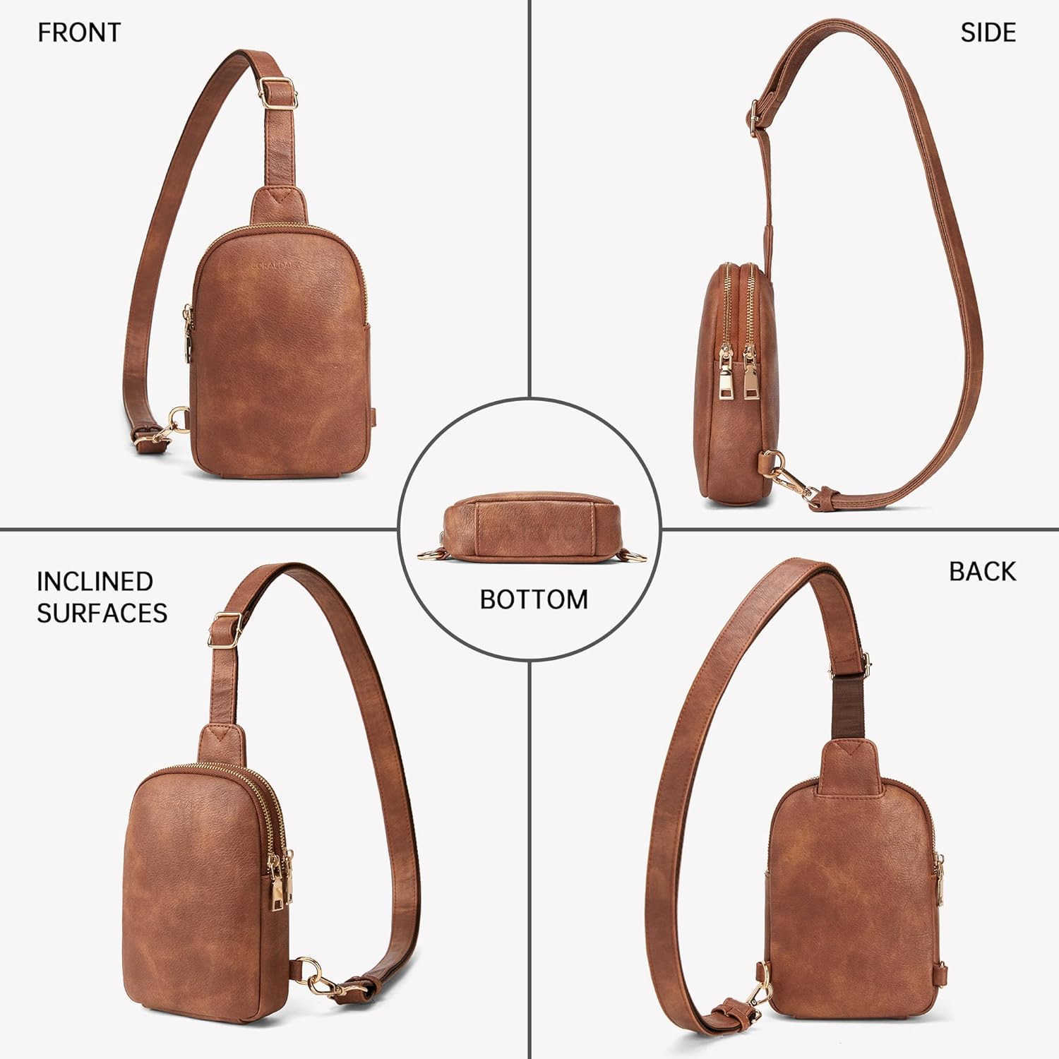 Crossbody Sling Bags Fanny Packs Womens Belt Bag GiftsW250911