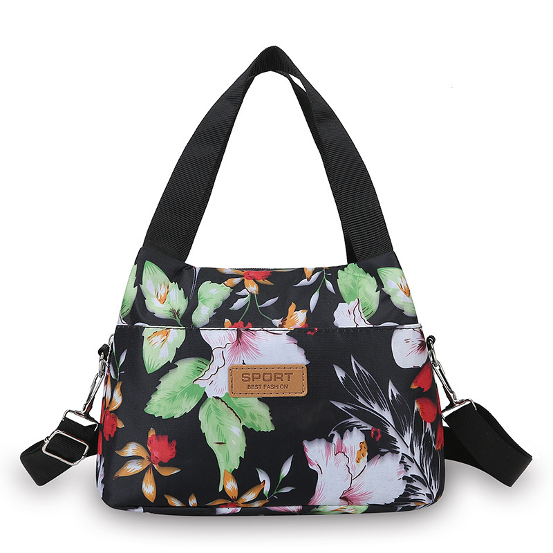 Large Capacity Fashion Printed Handbag For Women Lightweight Shoulder Bucket Bag Designer Bag Cloth Free Shipping Crossbody Mom Bag Luxury Bag For Wor