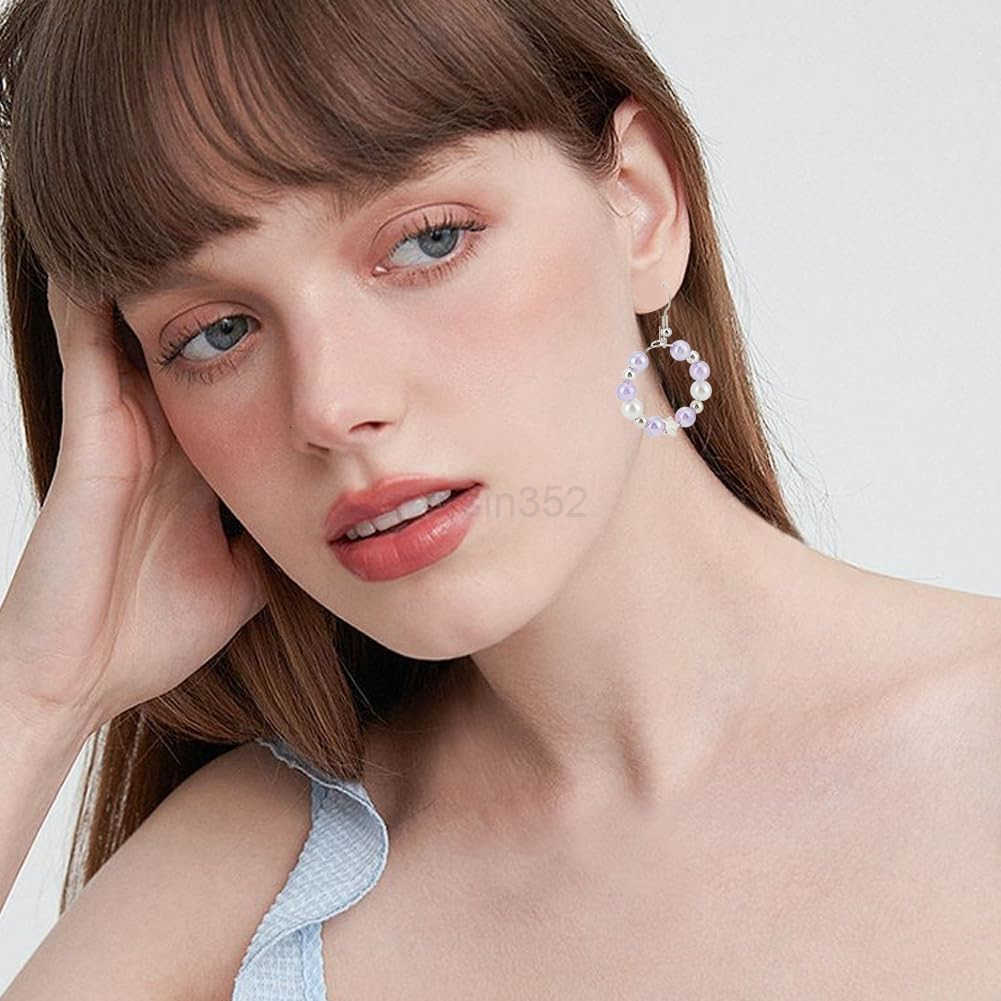 1 Box 100Pcs Hoop Earring Findings 18K Gold Plated 316 Stainless Steel 20mm Wine Glass Charms Rings with 07mm Pin DIY Earring Beading for Hoop Earring