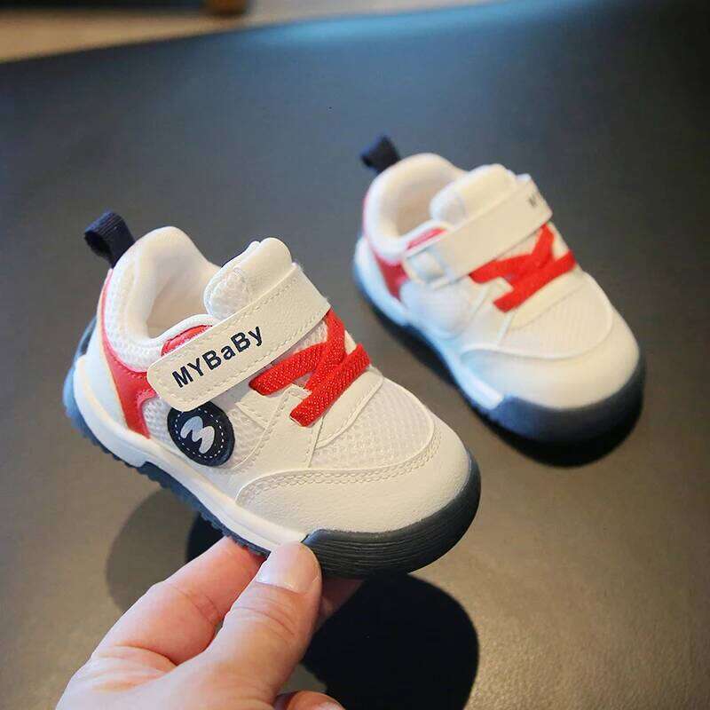 Baby Boys Girls 2024 Fall New Walking Shoes Casual Fashion Sports Wind Soft Bottom Non-slip Sneakers