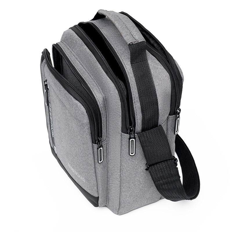 Designer Bag New Business Casual Men S Bag Patchwork Large Capacity Luxury Bag Trendy Crossbody Small Backpack Simple Commuter Shoulder Free Shipping 