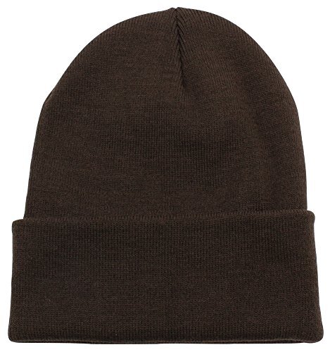 Beanie Men Women Unisex Cuffed Plain Skull Knit Hat Cap