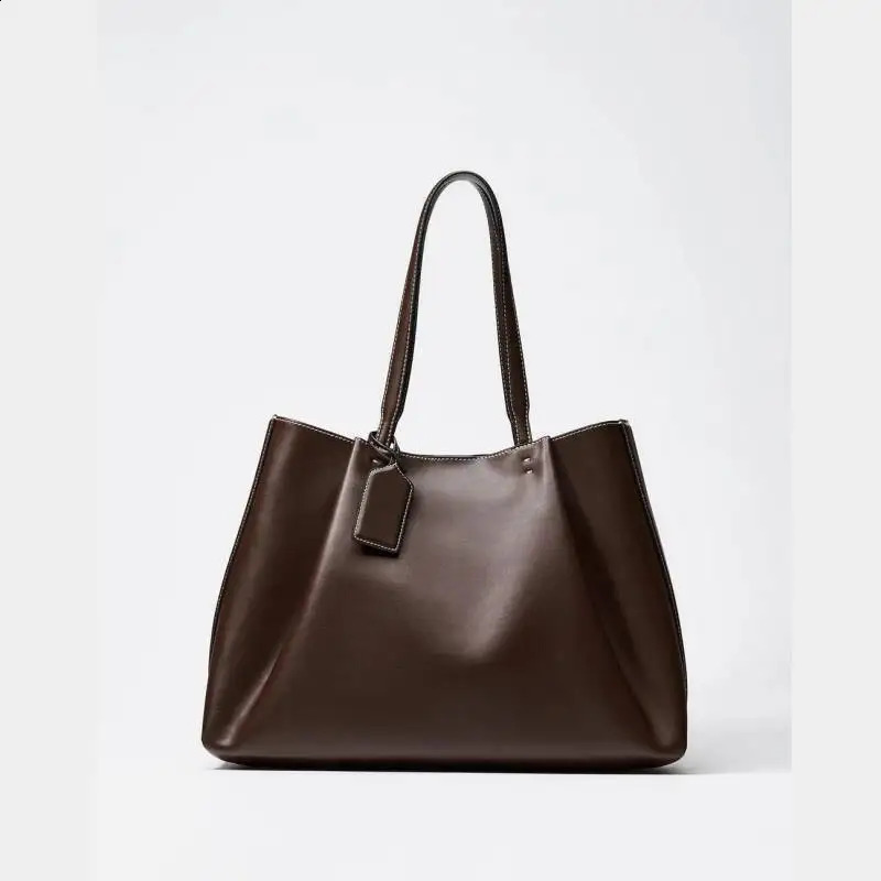CLIP TOTE BAG Fashionable Top Handle Tote Solid Color Simple Shoulder Bag n Handbags For Women 250911