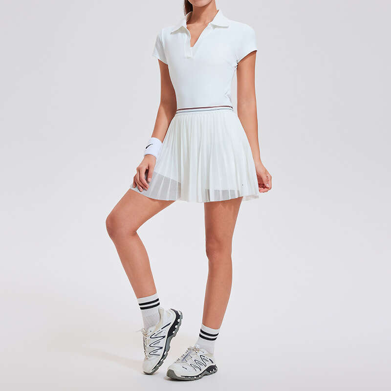 Cross-border New Tennis Women, Breathable Feiss Half Skirt Morning Runs, Summer Chuid-dry Professional Badminton Set for Women