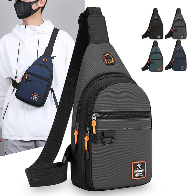 Free Shipping Men S Chest Bag Crossbody Bag Large Capacity Waterproof Luxury Bag Outdoor Casual Designer Bag Shoulder Bag Sports Chest Backpack Busine
