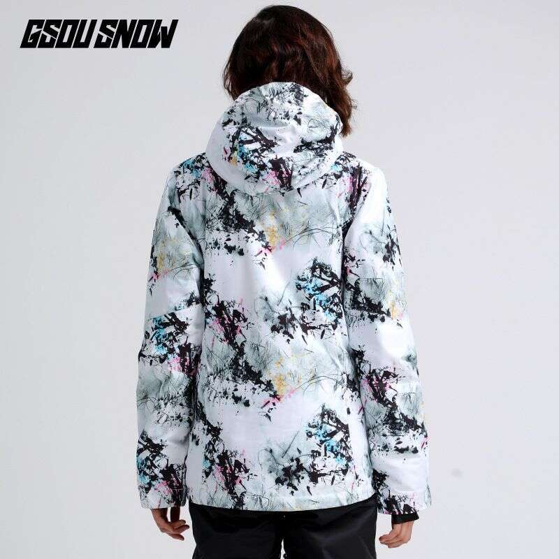 New Winter Windproof, Waterproof And Wear-Resistant Warm Veneer Double Board Snow Suit