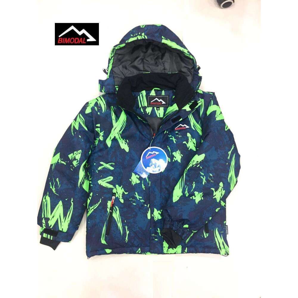 Kids' Clothing Children's Ski Suit BIMODAL Ice Skiing Outdoor Warm Cold Down Cotton