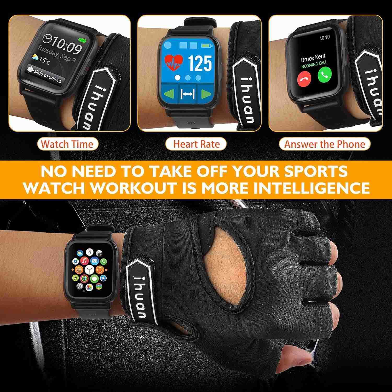 New Breathable Workout Gloves for Women Men No More Sweaty Full Palm Protection Gym Exercise Cycling Fitness Weightlifting Pullups Deadlifting RowingW