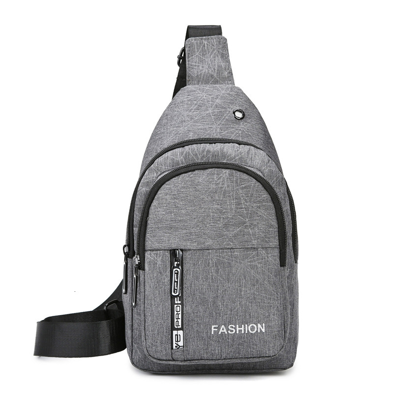 Men S Chest Bag Designer Bag Luxury Bag New Free Shipping Fashion Youth Waist Bag Fashion Sports Small Backpack Trendy Solid Color Single Shoulder Bag