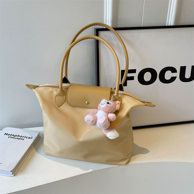 Free delivery designer bags Large capacity tote bag women retro armpit bag commuting handbag shoulder bag Waterproof