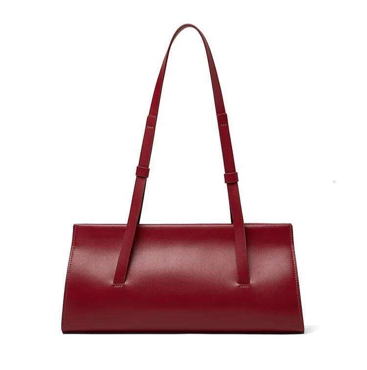 Designer Handbag Women Original Brands High Quality Split Leather Shoulder Bag Trend Fashion Exquisite Female Bags