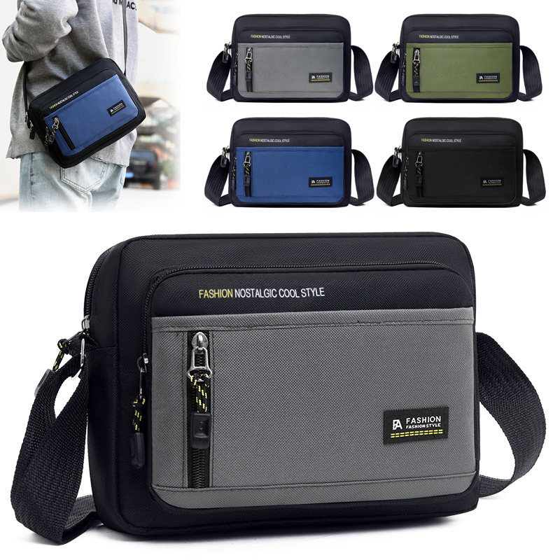 Large Capacity Men Crossbody Bag Luxury Designer Bag Bag Casual Business Commuting Office Briefcase Thickened Wear Resistant Practical Free Shipping S