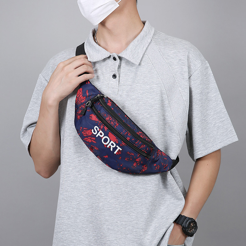 Free Shipping Unisex Waist Bag Designer Bag Multi Functional Sports Running Phone Bag Portable Cycling Chest Bag Luxury Bag Capacity Single Shoulder C