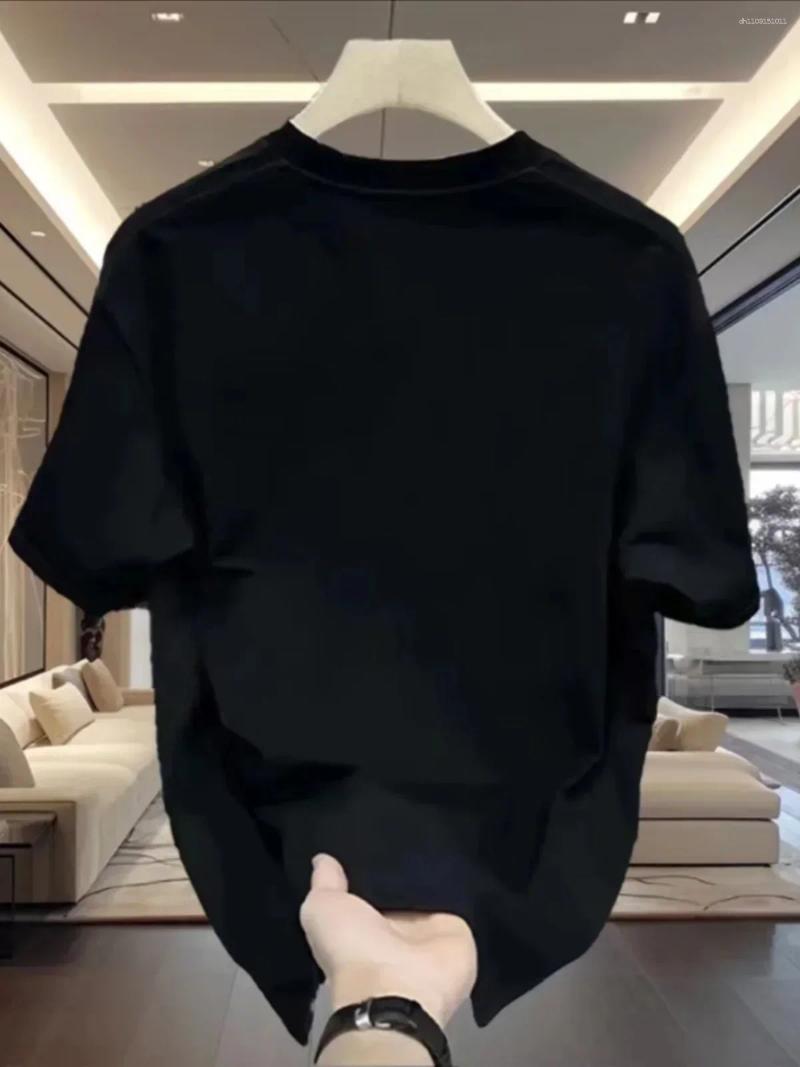 Mens Women's Designer TShirts Luxury Camiseta Estampada De Manga Corta Para Hombre Camisa Moda Verano Harajuku 2025