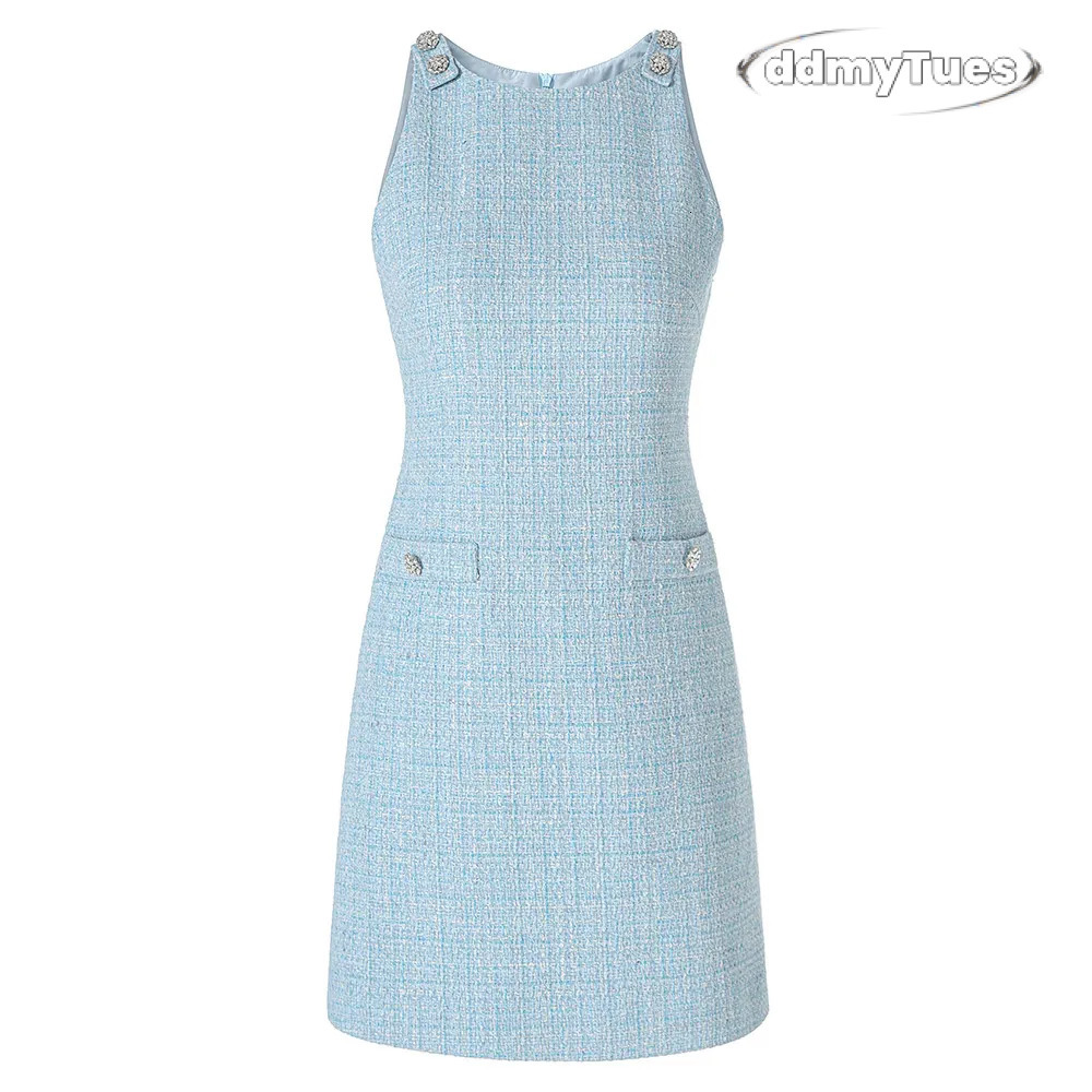 Free shipping designer for women Fashionable dress with waist cinching and slimming effect washed mid length skirt TUES