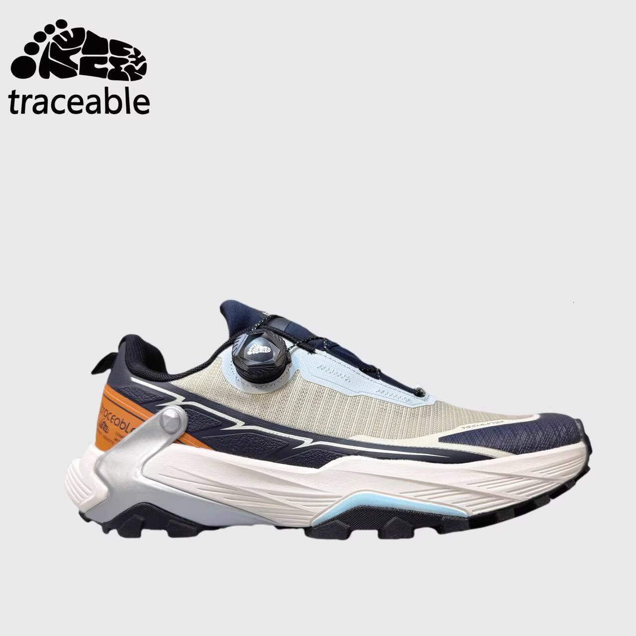 TGPL Foreign Trade Men's Non-Slip Wear-Resistant Outdoor Lightweight Hiking Button Trail Summer Breathable Sports Women's Shoes