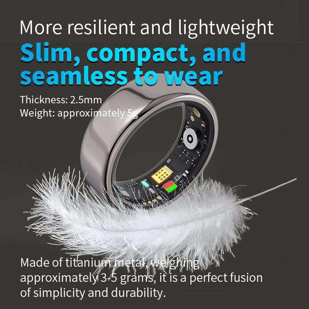 Zopsc Smart for Women & Men, Fiess Ring with Remote Care, Step Counter, Calorie Tracking, Sleep Tracker