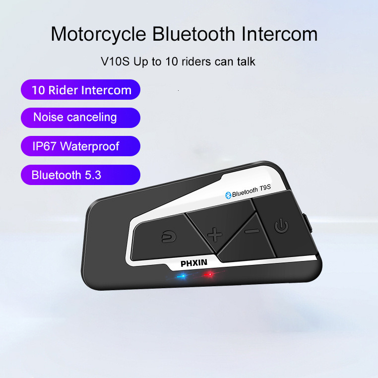 10 person helmet Bluetooth headset motorcycle helmet headset riding helmet Bluetooth headset intercom headset
