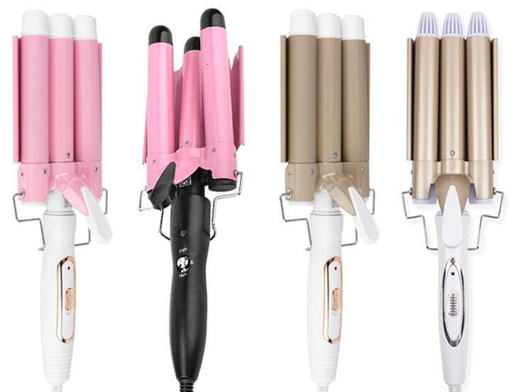 Egg Roll Hair Curler Temperature Adjustable Fluffy Instant Noodle Head Big Wave Electric Splint Curling Iron Factory