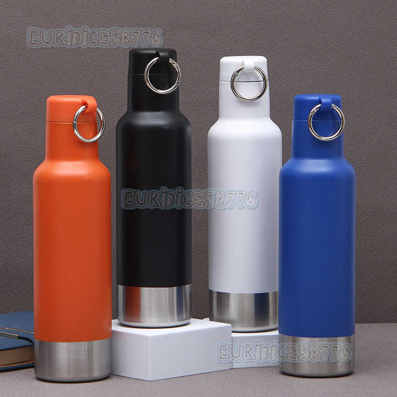 Stainless Steel Insulated Cup Outdoor Portable Sports Water Bottle Simple Water Cup Space Bottle Small Mouth Bottle H250911