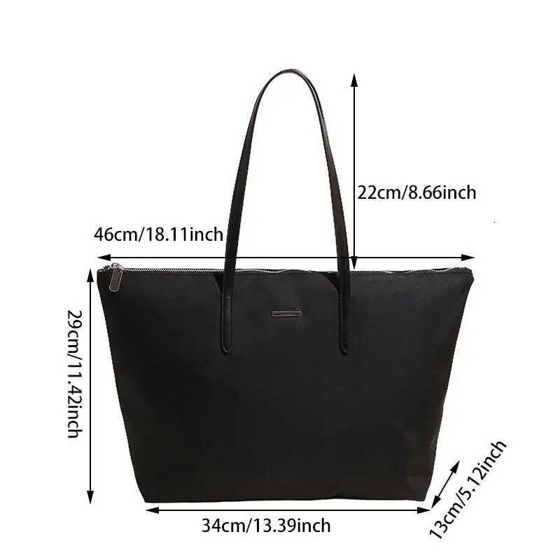 Underarm Bag Women Casual Shopping Tote Large Capacity Nylon Shoulder Bags Versatile HighGrade Shoulder Commuter Bag Z250911